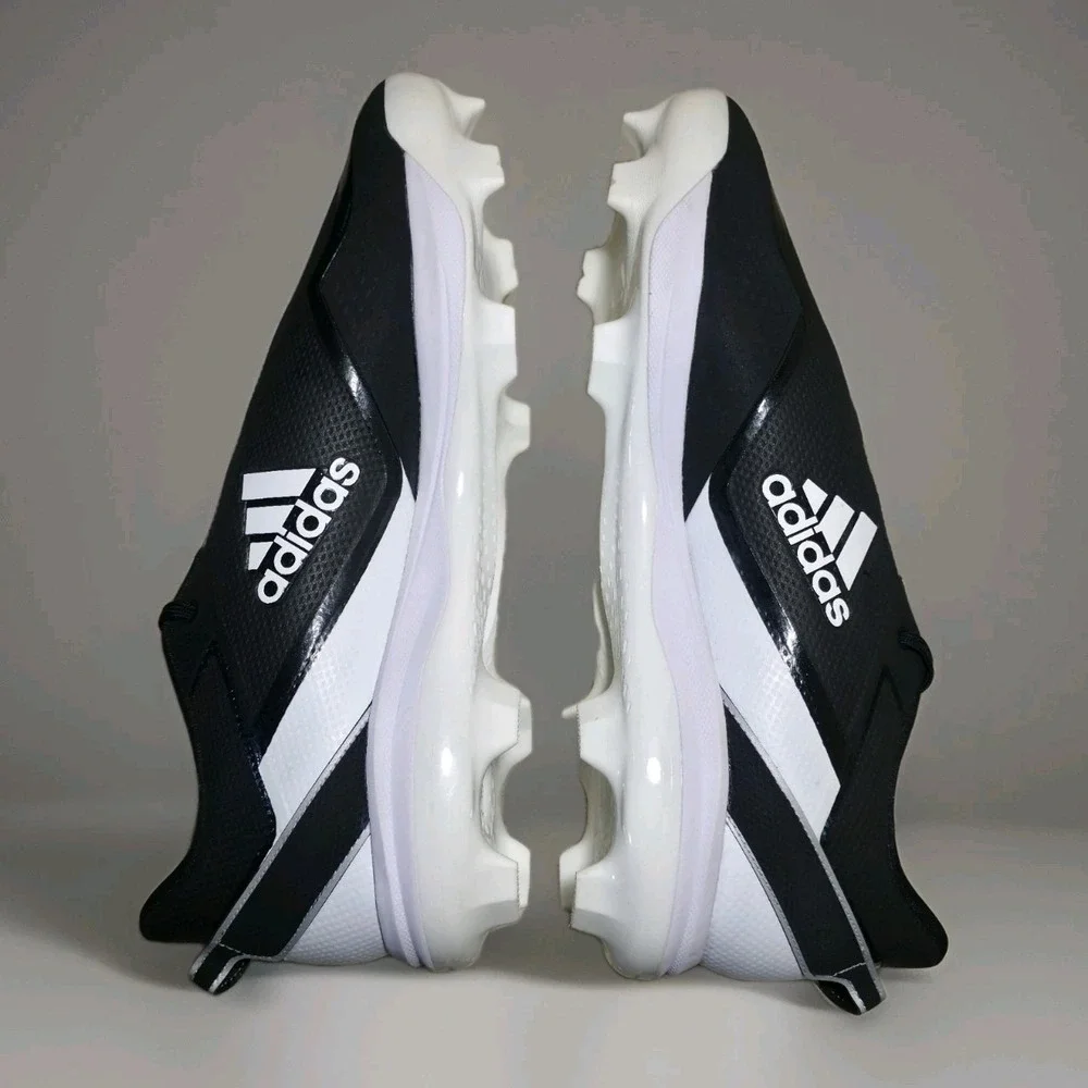 Adidas Metal Baseball Cleats FZ1559 Men's‎ Size 17 Icon 7 Black/White